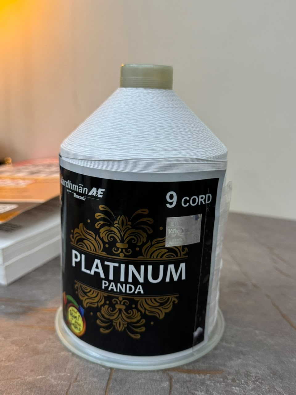 Vardhman Platinum Panda 9 cord 500g 100% Premium Cotton Thread