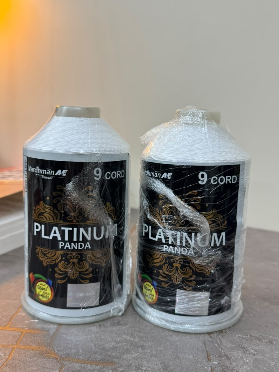 Vardhman Platinum Panda 9 cord 250g 100% Premium Cotton Thread